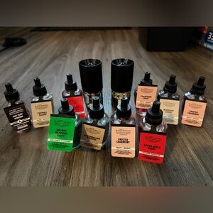 Bath & Body Works Wallflower plugs and scents